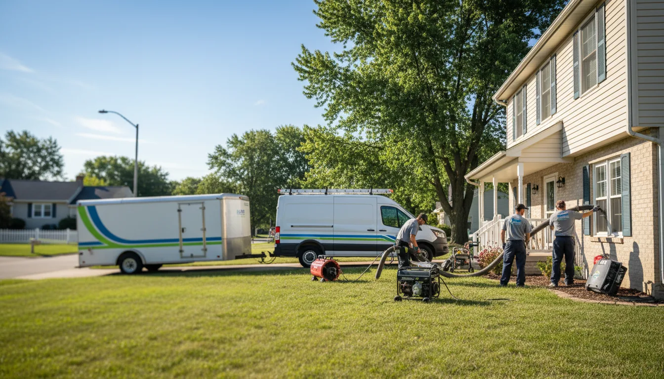 Flooded Basement Restoration And Cleanup With Repair in Lorimor, IA near me